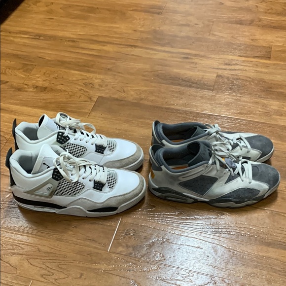 Jordan 4; Jordan 6 Low Sneakers bundle